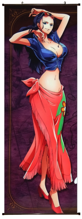 One Piece Anime  Plastic pole cloth painting Wall Scroll 60X170CM  H1-377