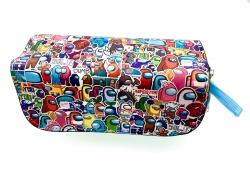 Among Us-4 Double zipper PU pe...