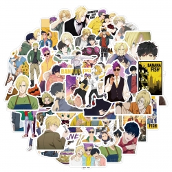 Banana Fish Doodle stickers Wa...