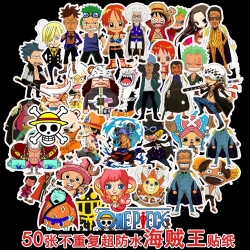 One Piece Doodle stickers Wate...