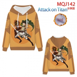 Shingeki no Kyojin hooded plus...