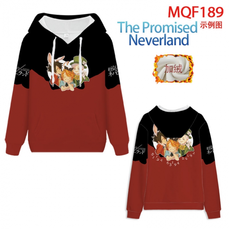 The Promised Neverla Fuhe velvet padded hooded patch pocket sweater 9 sizes from XXS to 4XL MQF189