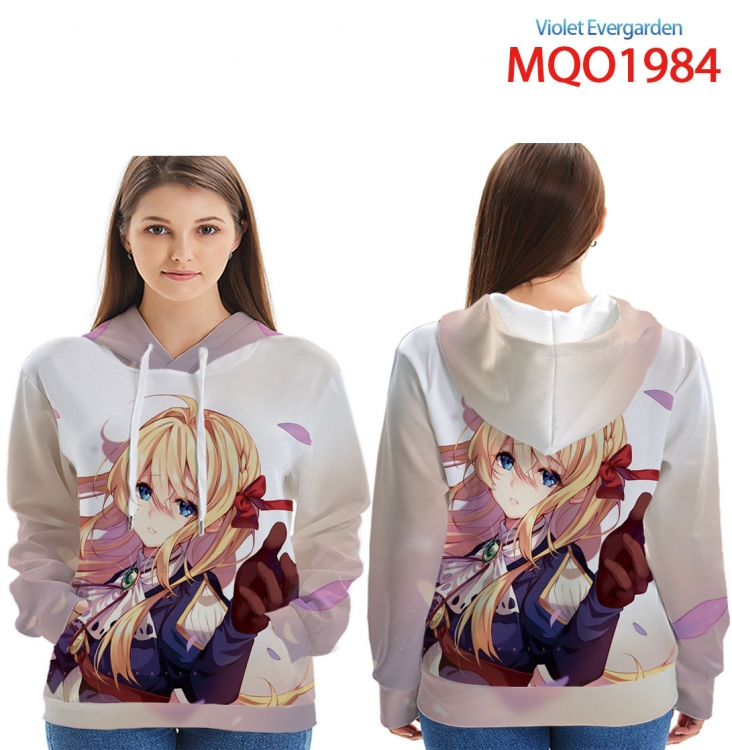 Violet Evergarden Patch pocket Sweatshirt Hoodie  9 sizes from XXS to 4XL MQO1984