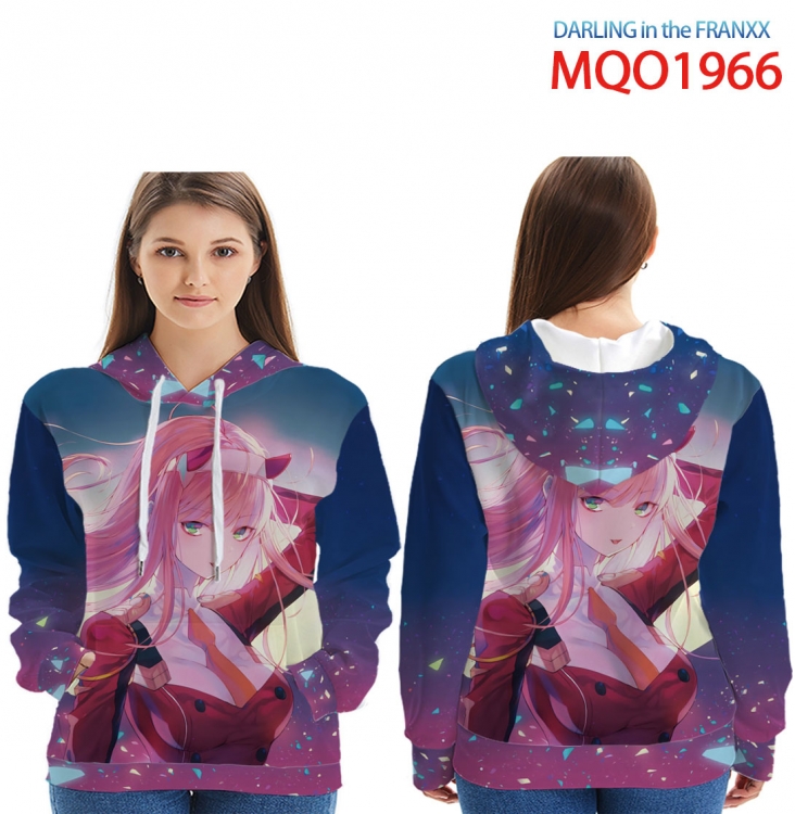 Darling in the Franxx Patch pocket Sweatshirt Hoodie  9 sizes from XXS to 4XL MQO1966