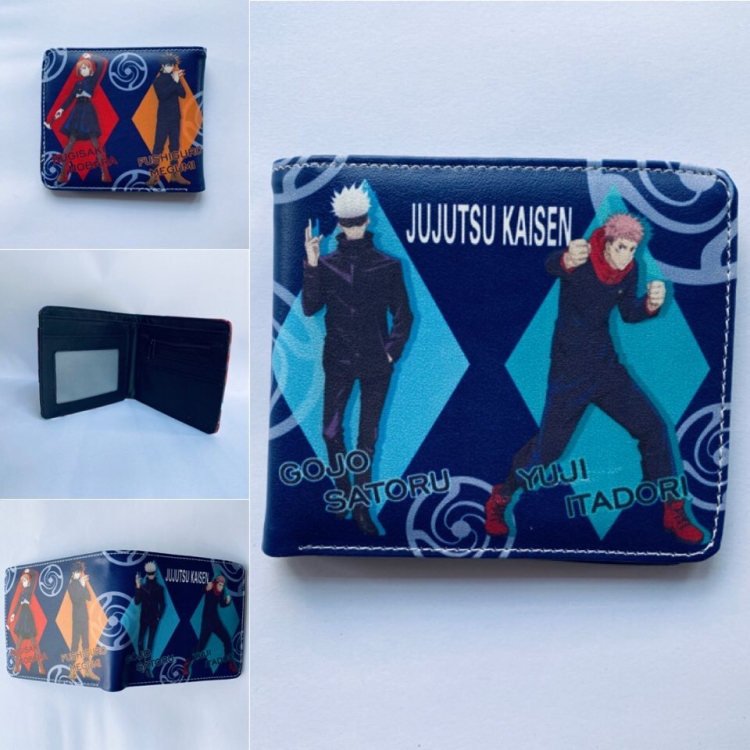 Jujutsu Kaisen Full color two fold short wallet purse 244 