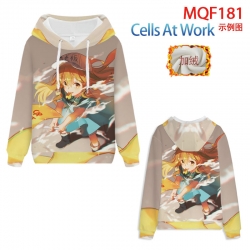 Working cell Hooded pullover p...