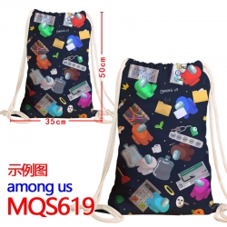 AMONG US Cartoon Drawstring Ba...
