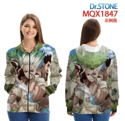 Dr.STONE Anime Zip patch pocke...