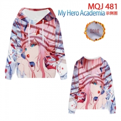 My Hero Academia hooded plus f...