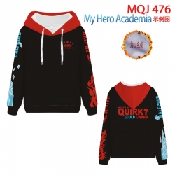 My Hero Academia hooded plus f...