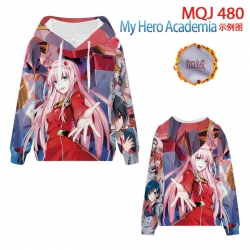 My Hero Academia hooded plus f...