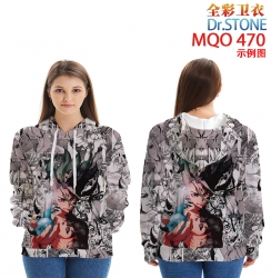 Dr.STONE Patch pocket Sweatshi...