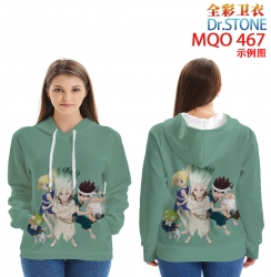 Dr.STONE Patch pocket Sweatshi...