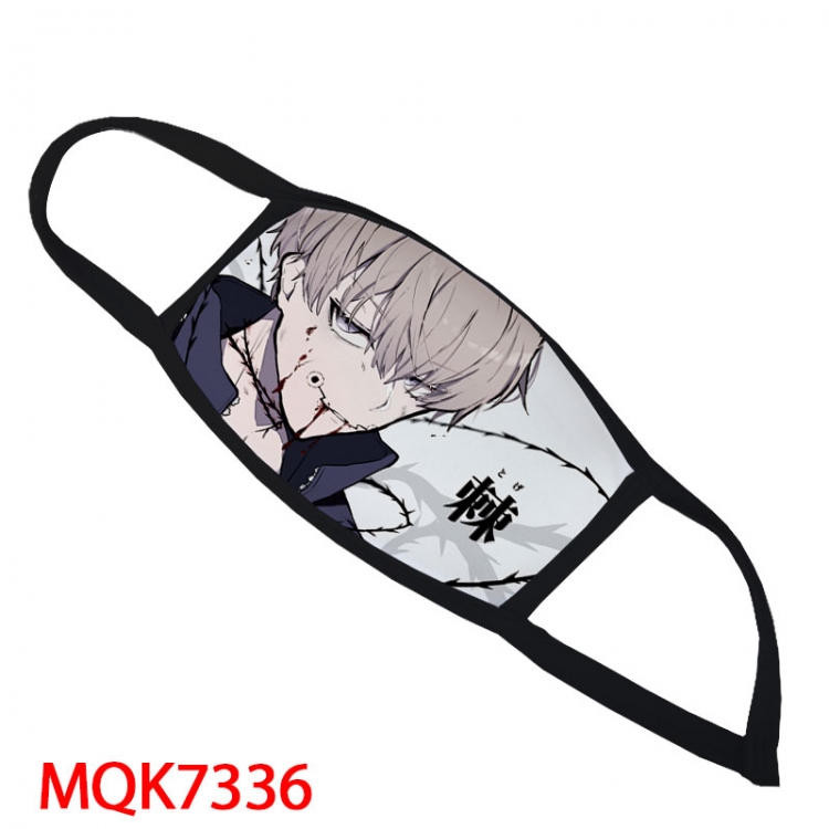 Jujutsu Kaisen   Color printing Space cotton Masks price for 5 pcs  MQK7336