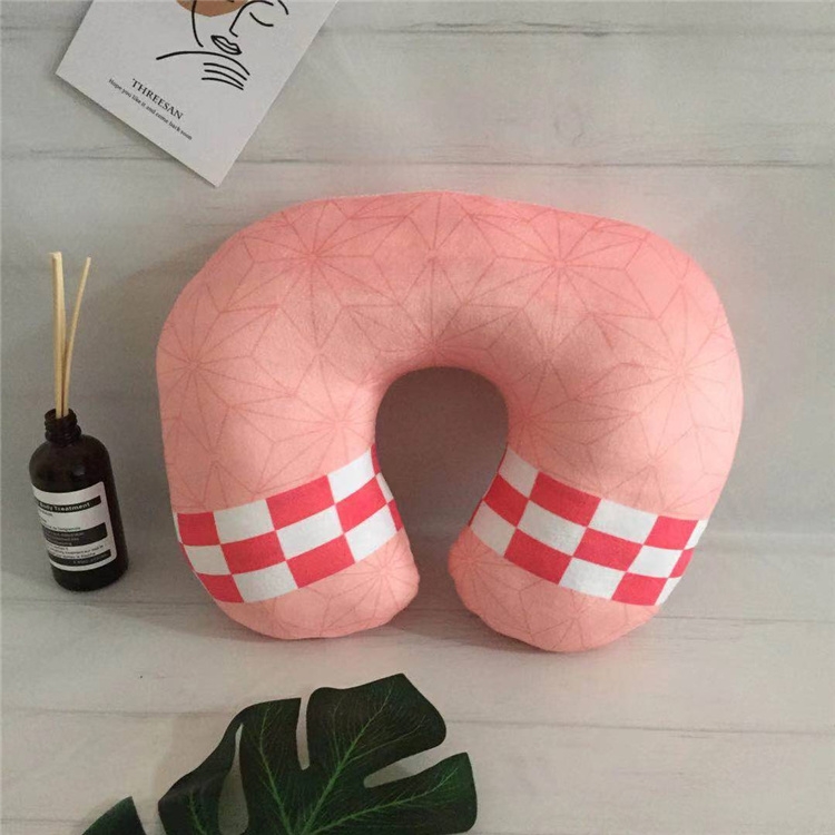 Demon Slayer Kimets U-shaped plush nap neck pillow 30cm