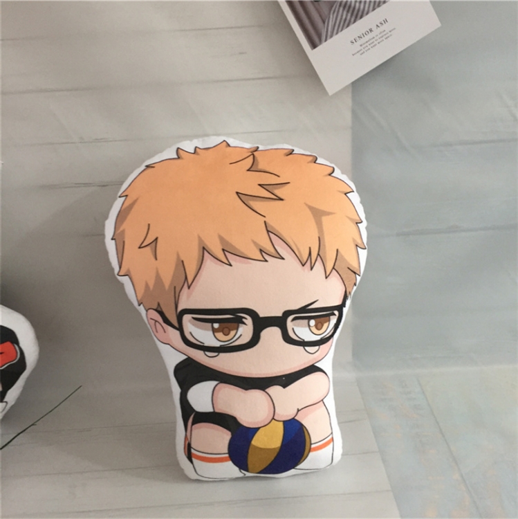 Haikyuu!! Sitting posture plush pillow with double-sided printing 42cm