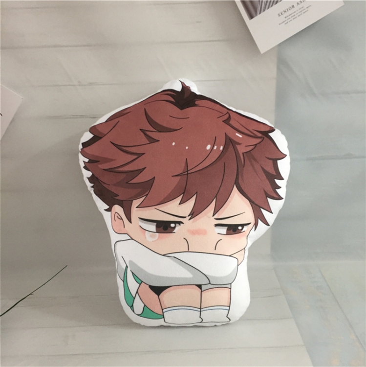 Haikyuu!! Sitting posture plush pillow with double-sided printing 42cm