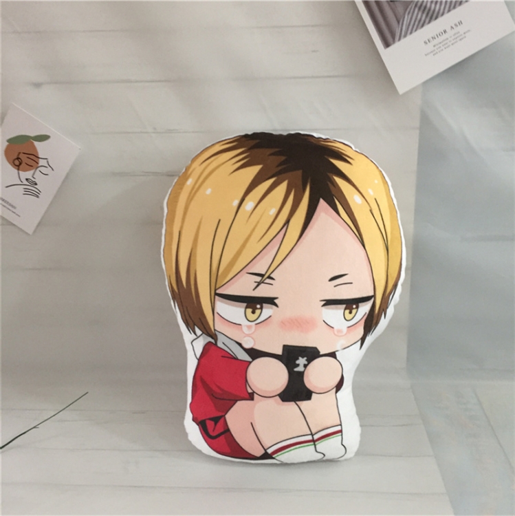 Haikyuu!! Sitting posture plush pillow with double-sided printing 42cm