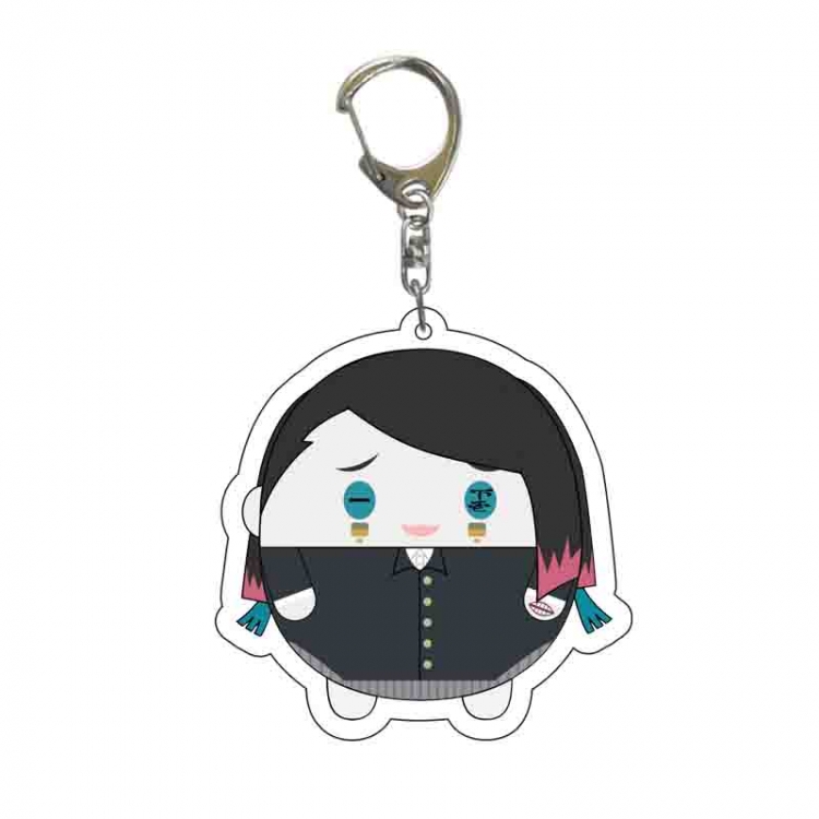 Demon Slayer Kimets Anime acrylic Key Chain  price for 5 pcs 6330