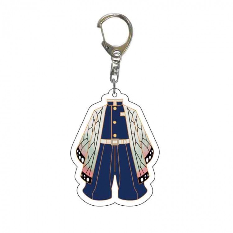 Demon Slayer Kimets Anime acrylic Key Chain  price for 5 pcs 6529