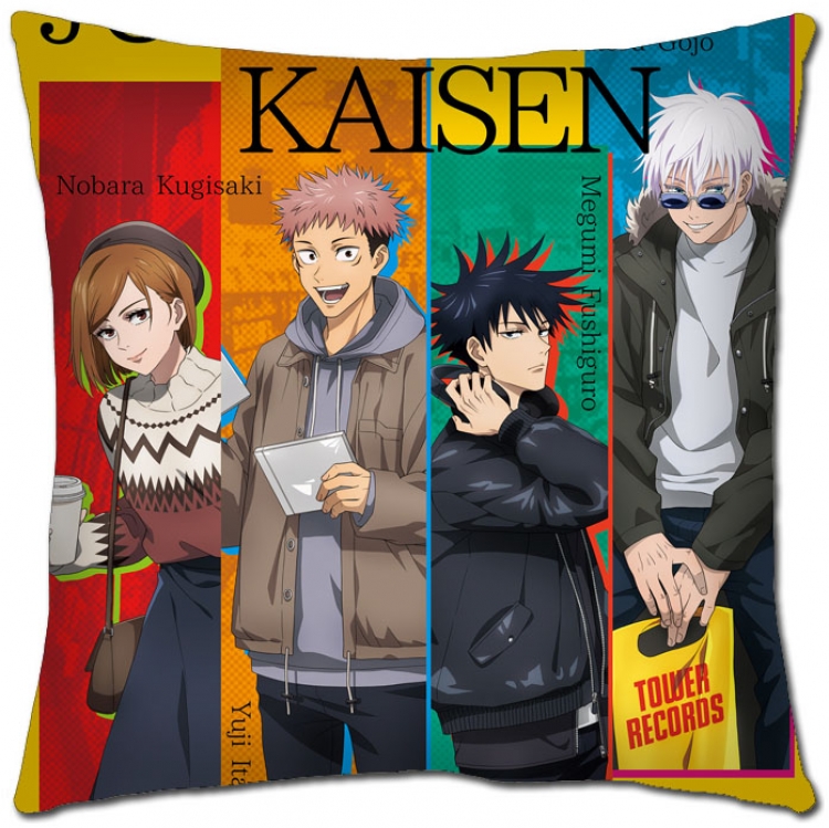 Jujutsu Kaisen  Anime black Plastic rod Cloth painting Wall Scroll 60X90CM Z3-39