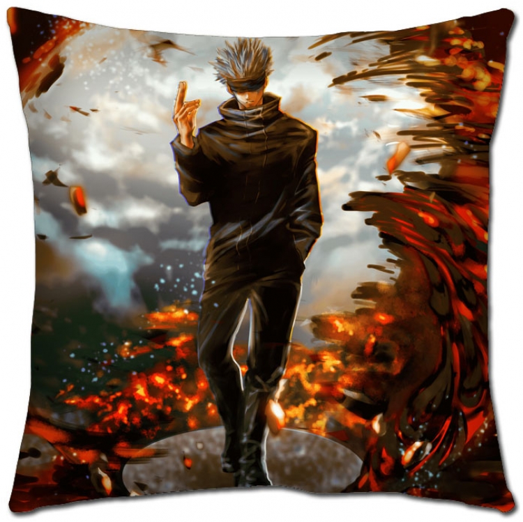 Jujutsu Kaisen  Anime black Plastic rod Cloth painting Wall Scroll 60X90CM  Z3-83