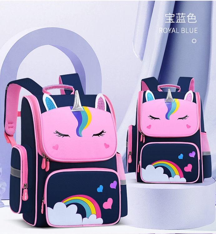 Unicorn Fashion New Student Backpack 30X41cm  price for 5 pcs