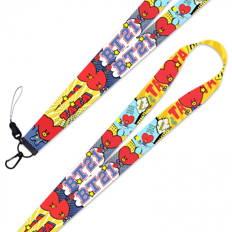 BTS Celebrity lanyard mobile phone rope 45CM  price for 10 pcs