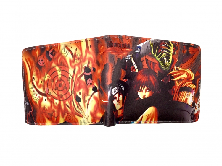 Naruto two fold  Short wallet 11X9.5CM 60G style 2