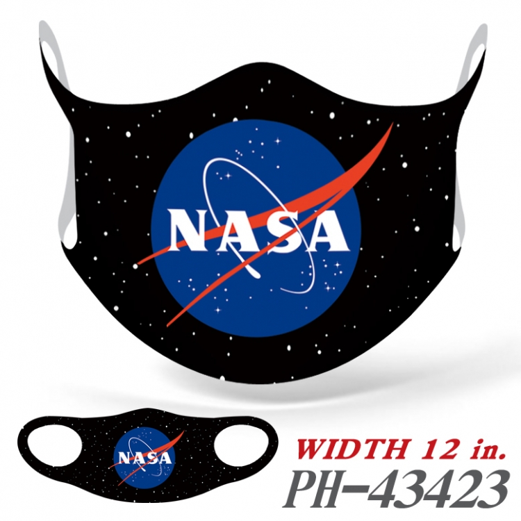 NASA Full color Ice silk seamless Mask   price for 5 pcs PH-43423A