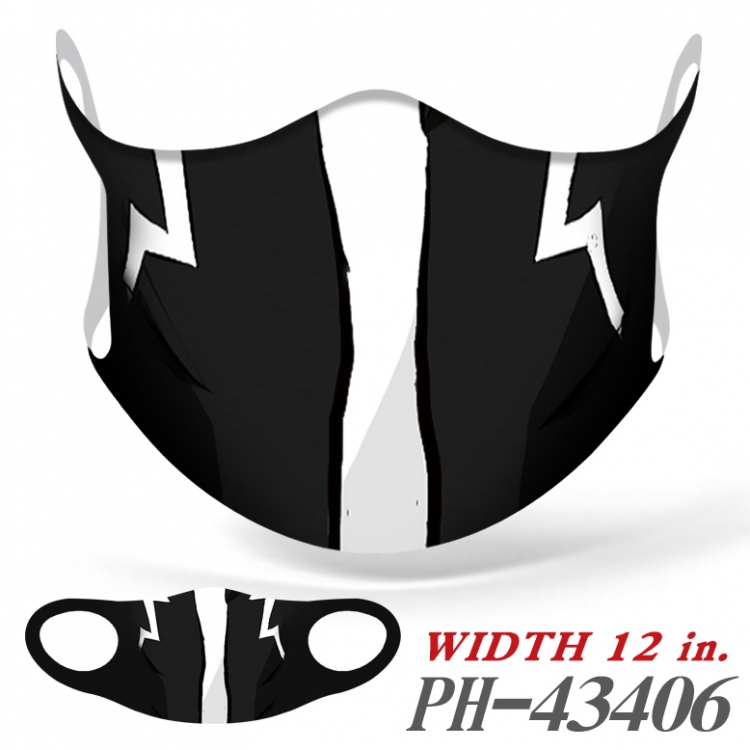 My Hero Academia Full color Ice silk seamless Mask   price for 5 pcs PH-43406A