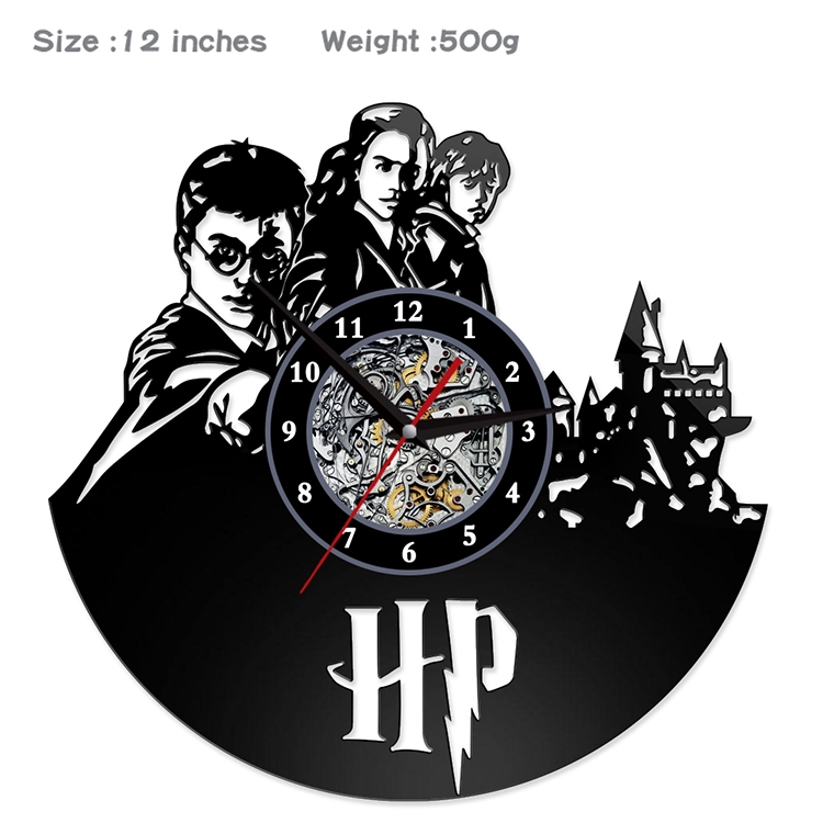 Harry Potter Creative painting wall clocks and clocks PVC material No battery HLBT-014