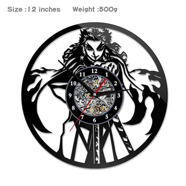 Demon Slayer Kimets  Creative painting wall clocks and clocks PVC material No battery GMZR-011