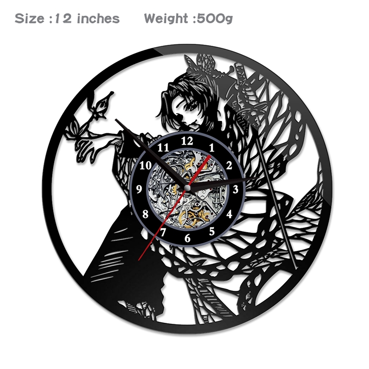 Demon Slayer Kimets  Creative painting wall clocks and clocks PVC material No battery GMZR-008