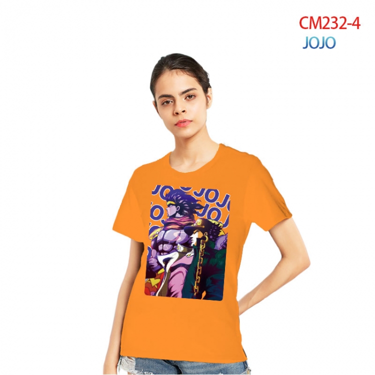 JoJos Bizarre Adventure Printed short-sleeved cotton T-shirt from S to 3XL  CM232-4