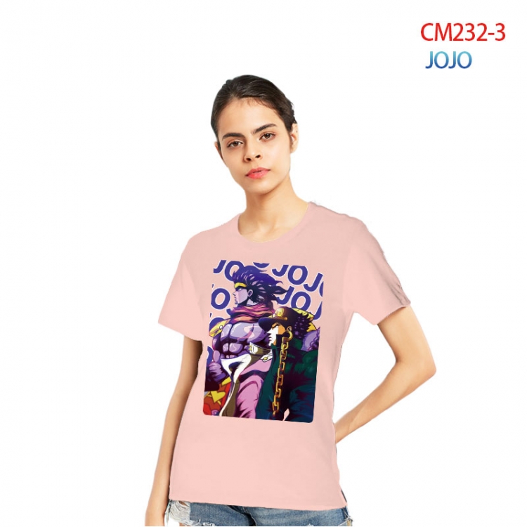 JoJos Bizarre Adventure Printed short-sleeved cotton T-shirt from S to 3XL   CM232-3