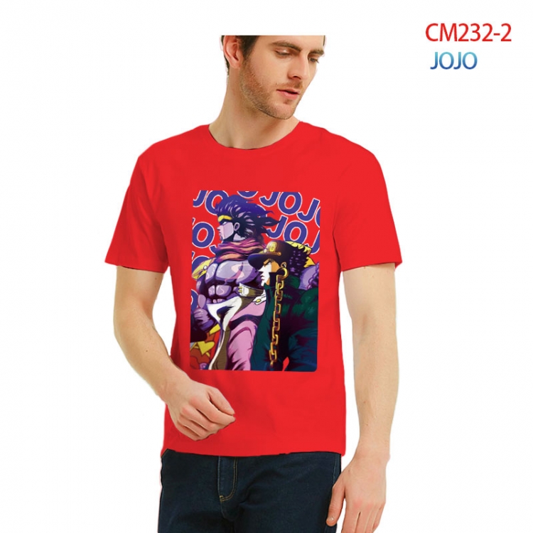 JoJos Bizarre Adventure Printed short-sleeved cotton T-shirt from S to 3XL  CM232-2