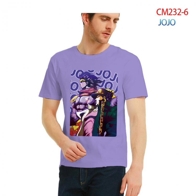JoJos Bizarre Adventure Printed short-sleeved cotton T-shirt from S to 3XL  CM232-6