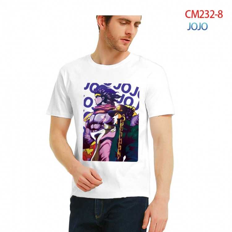 JoJos Bizarre Adventure Printed short-sleeved cotton T-shirt from S to 3XL  CM232-8