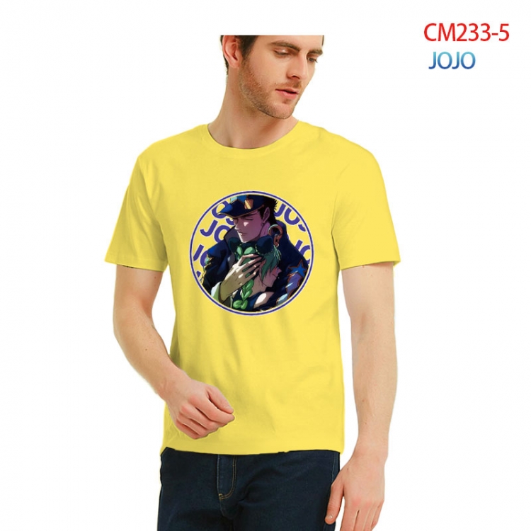 JoJos Bizarre Adventure Printed short-sleeved cotton T-shirt from S to 3XL  CM233-5