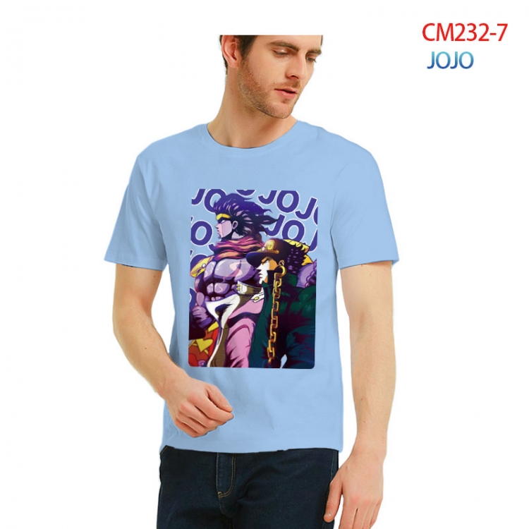 JoJos Bizarre Adventure Printed short-sleeved cotton T-shirt from S to 3XL  CM232-7