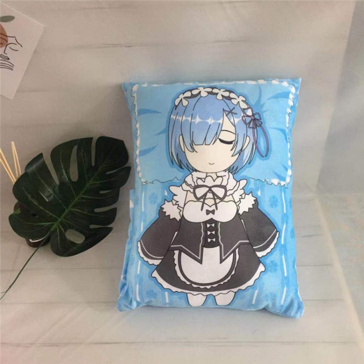 Re:Zero kara Hajimeru Isekai Seikatsu Animation surrounding plush nap pillow cushion