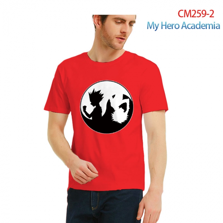 HunterXHunter Printed short-sleeved cotton T-shirt from S to 3XL  CM259-2