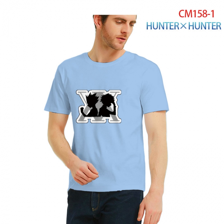 HunterXHunter Printed short-sleeved cotton T-shirt from S to 3XL  CM158-1 (4)
