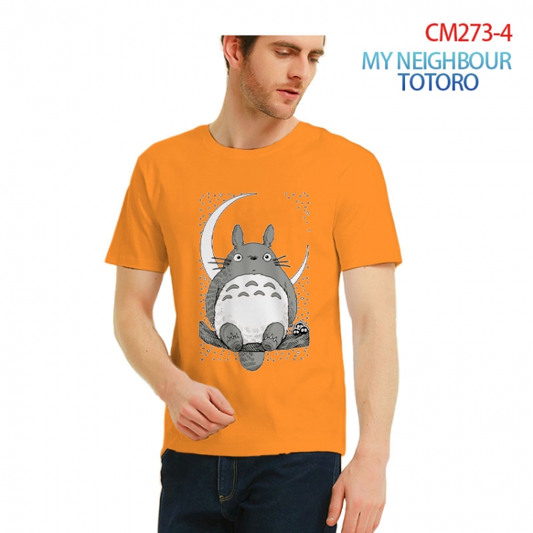 TOTORO Printed short-sleeved cotton T-shirt from S to 3XL CM273-4