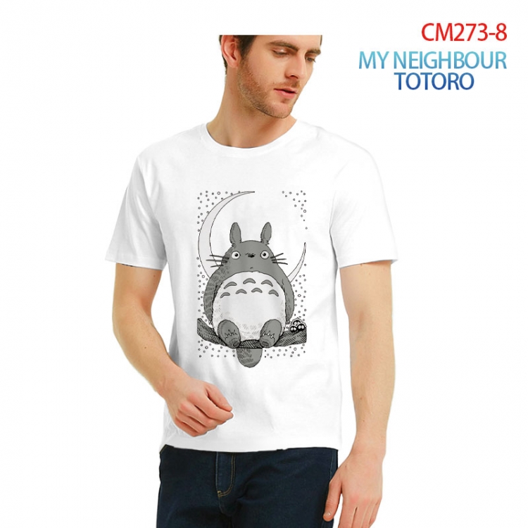 TOTORO Printed short-sleeved cotton T-shirt from S to 3XL CM273-8