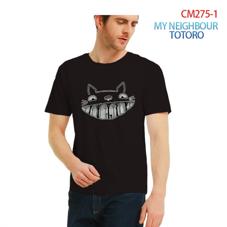 TOTORO Printed short-sleeved cotton T-shirt from S to 3XL CM275-1