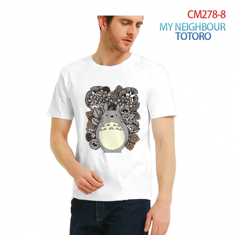 TOTORO Printed short-sleeved cotton T-shirt from S to 3XL CM278-8