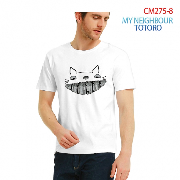 TOTORO Printed short-sleeved cotton T-shirt from S to 3XL CM275-8