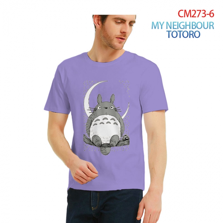 TOTORO Printed short-sleeved cotton T-shirt from S to 3XL CM273-6